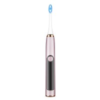 2020 new design LED panel FDA rechargeable sonic electric toothbrush